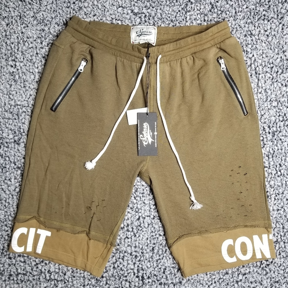 NWT Square Zero Explicit Content Shorts
